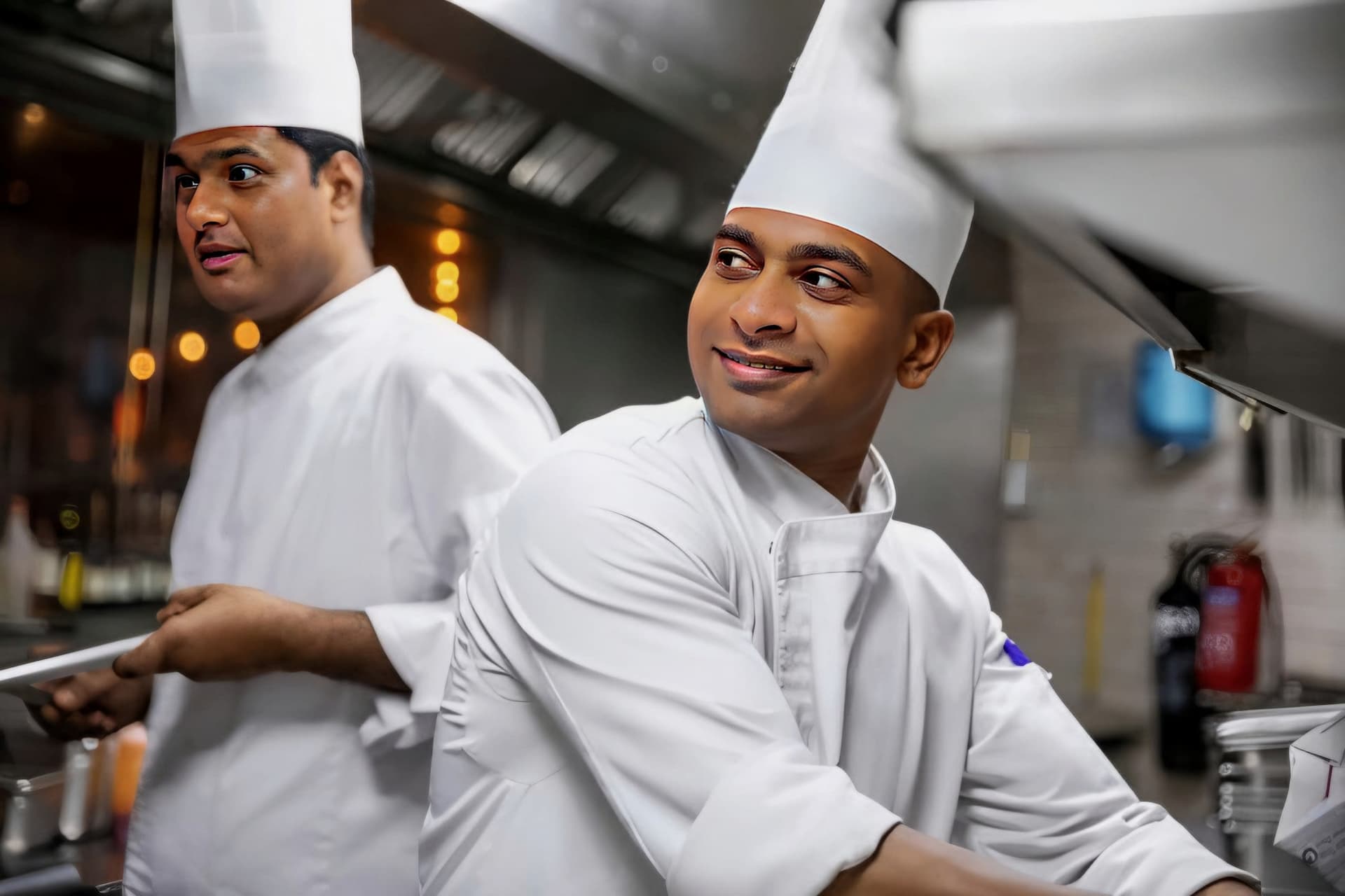 Professional Chef Cooking